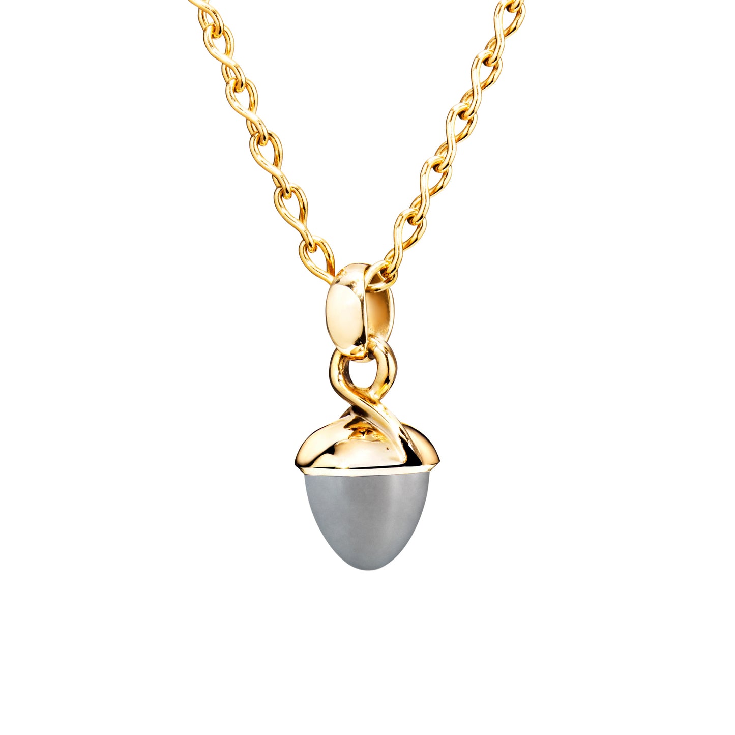 Tamara Comolli MIKADO Bouquet Anhänger mit Mondstein (P-MB-MoGr-yg) aus Gelbgold mit Mondstein