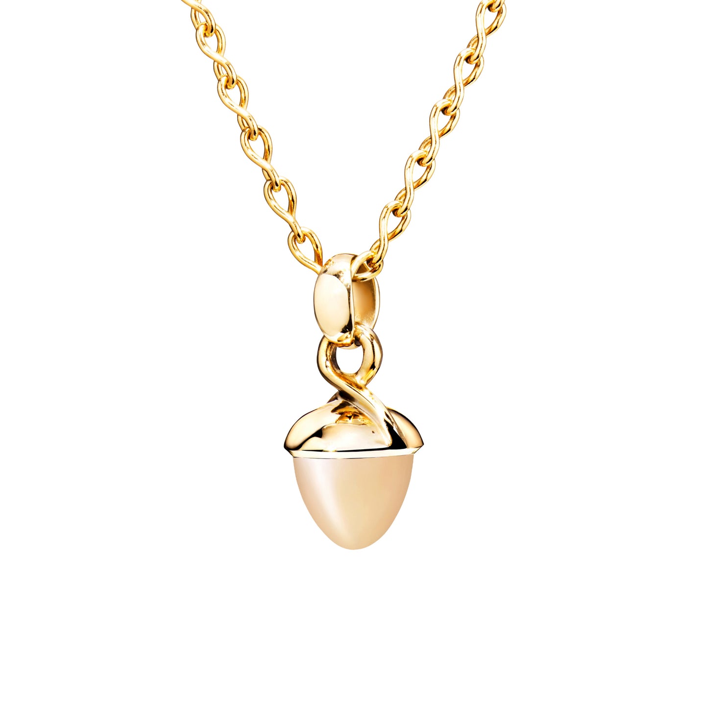 Tamara Comolli MIKADO Bouquet Anhänger mit Mondstein (P-MB-MoSa-yg) aus Gelbgold mit Mondstein