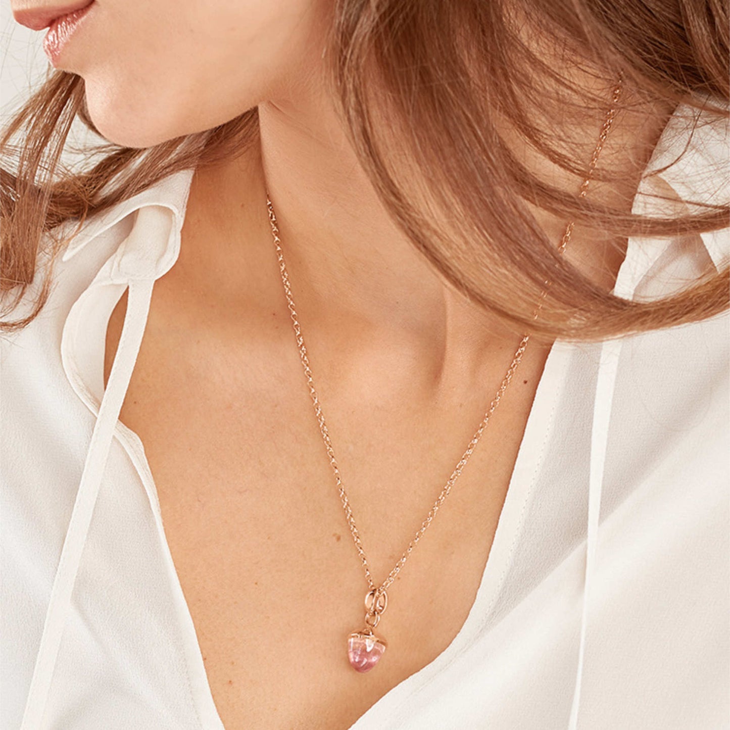 Tamara Comolli MIKADO Bouquet Anhänger mit Turmalin (P-MB-TuRo-rg) aus Roségold mit Turmalin