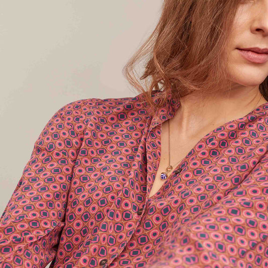 Tamara Comolli MIKADO Flamenco Anhänger mit Amethyst (P-MFL-Am-rg) aus Roségold mit Amethyst