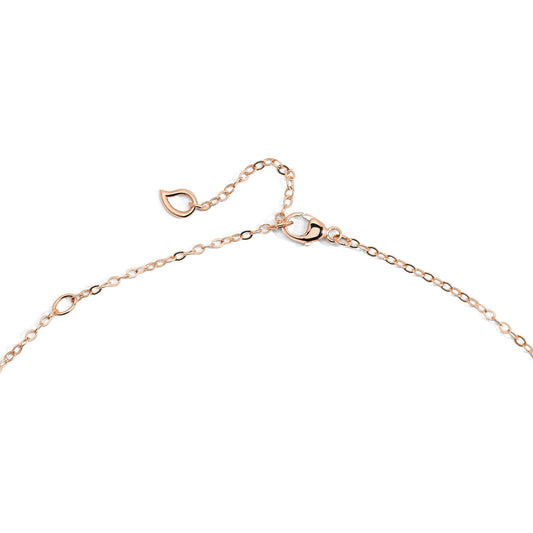 Tamara Comolli myMIKADO Halskette mit Diamant-Pavé (N-MM-p-rg) aus Roségold mit Diamant