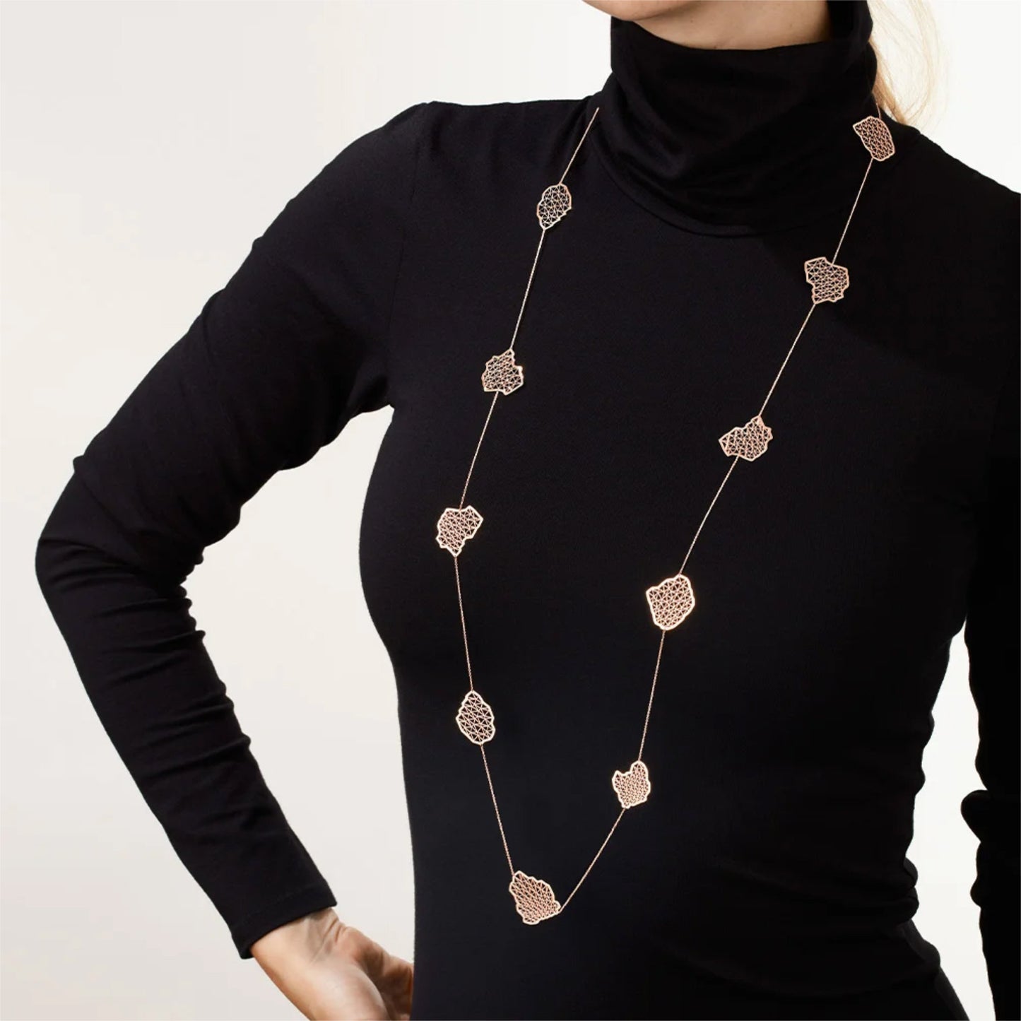 Topia Vision Kette Halskette von Niessing (N383010-1000mm-rw)
