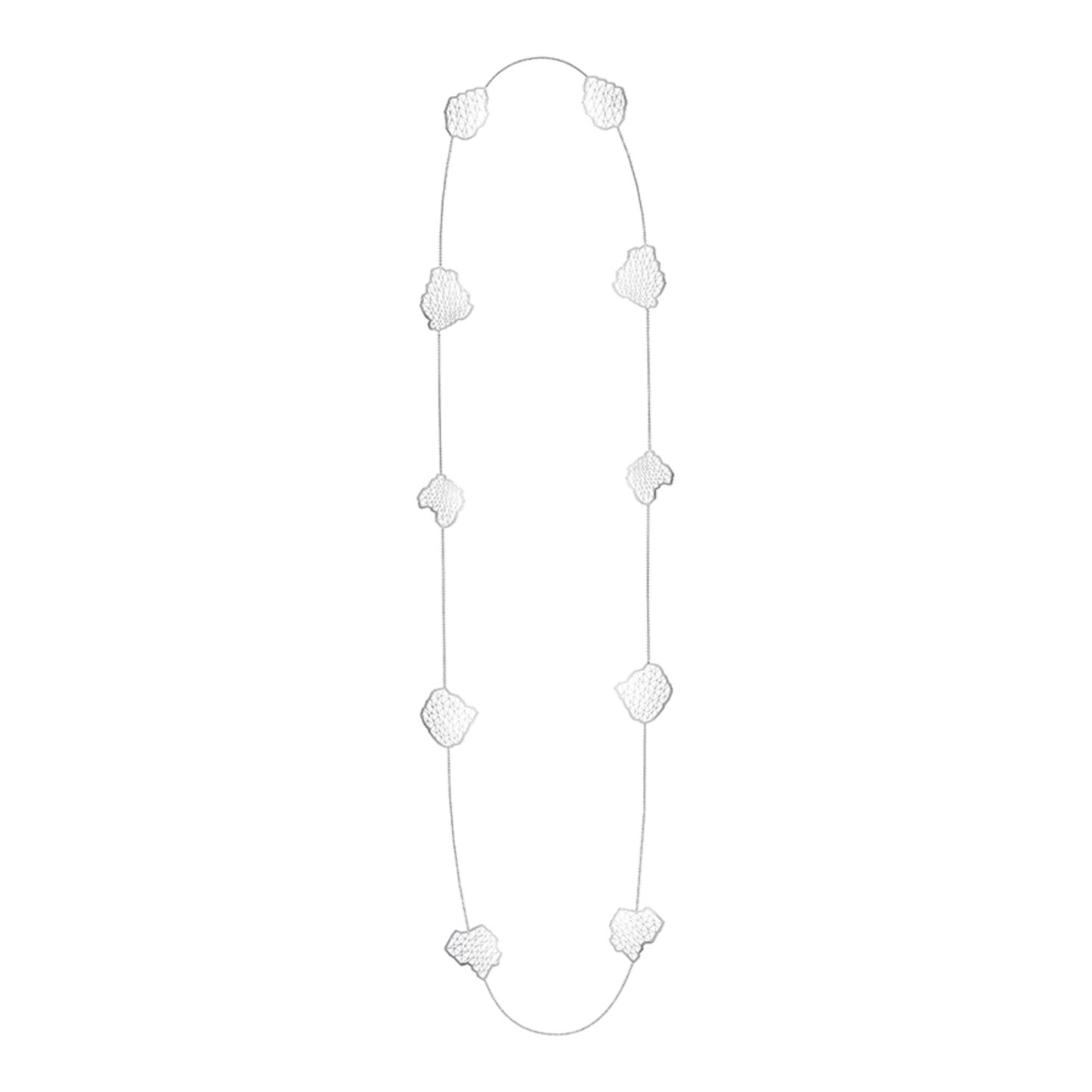 Topia Vision Kette Halskette, Platin von Niessing (N383010-800mm-pt)