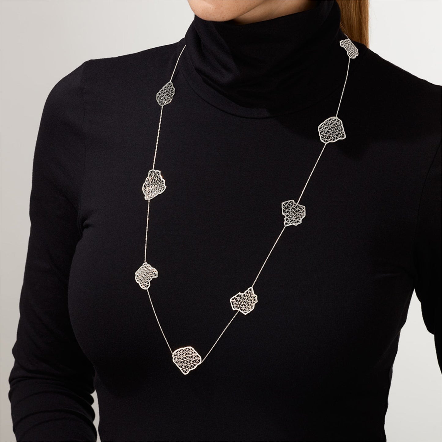 Topia Vision Kette Halskette, Platin von Niessing (N383010-800mm-pt)