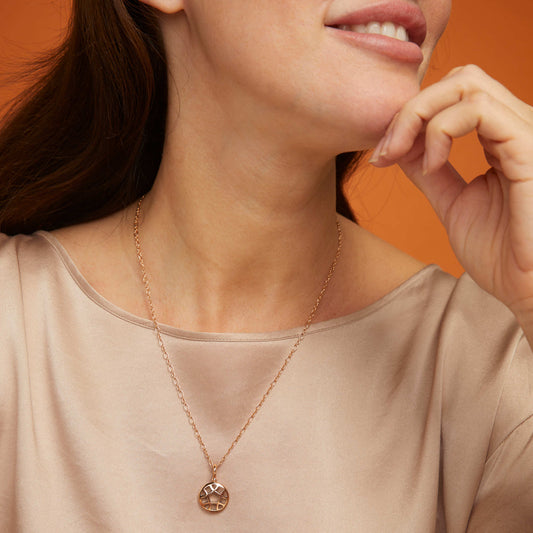 Toujours Ajour Anhänger, Roségold von Bron (8HR3411)