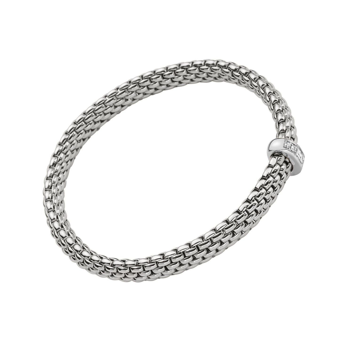 Vendôme Flex'it Armband mit Diamanten, Weißgold • Diamant von FOPE (58302BX_BB_B_XBX_0XS) Vendôme Flex'it Armband mit Diamanten, Weißgold • Diamant von FOPE (58302BX_BB_B_XBX_0XS)