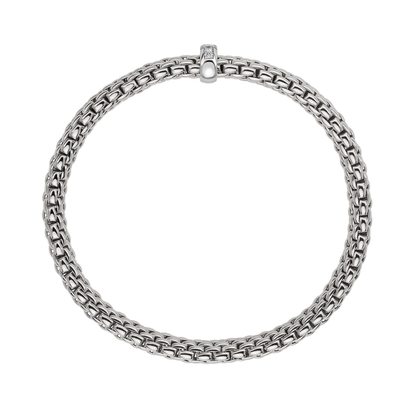 Vendôme Flex'it Armband mit Diamanten, Weißgold • Diamant von FOPE (58302BX_BB_B_XBX_0XS) Vendôme Flex'it Armband mit Diamanten, Weißgold • Diamant von FOPE (58302BX_BB_B_XBX_0XS)