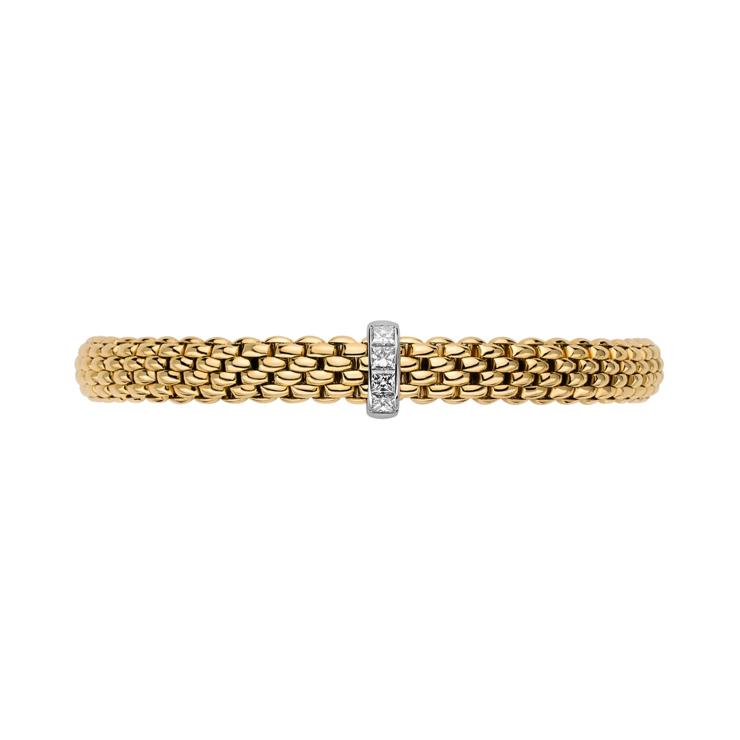 Vendôme Flex'it Armband mit Diamanten, Bicolor-Gold • Diamant von FOPE (58402BX_BB_G_XBX_0XS) Vendôme Flex'it Armband mit Diamanten, Bicolor-Gold • Diamant von FOPE (58402BX_BB_G_XBX_0XS)