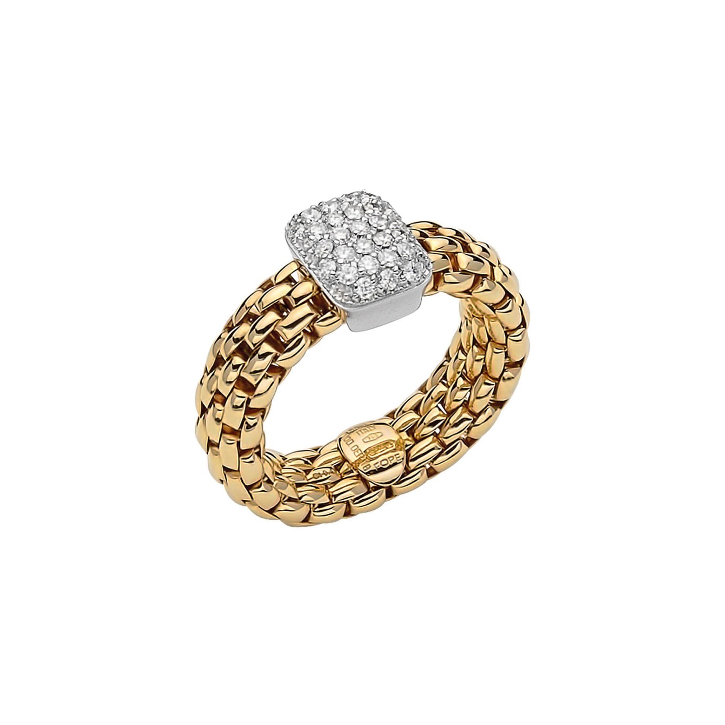 Vendôme Flex'it Ring, Bicolor-Gold • Diamant von FOPE (56002AX_PB_G_XBX_0XS) Vendôme Flex'it Ring, Bicolor-Gold • Diamant von FOPE (56002AX_PB_G_XBX_0XS)