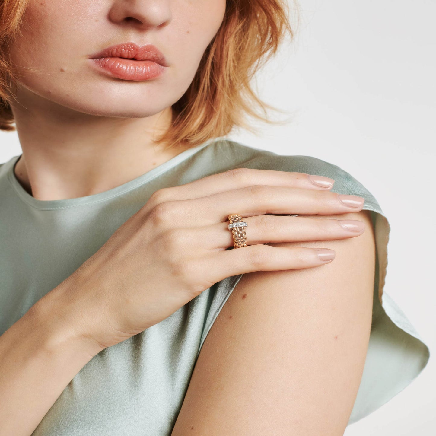 Vendôme Flex'it Ring mit Diamanten, Weißgold • Diamant von FOPE (58402AX_BB_B_XBX_00S) Vendôme Flex'it Ring mit Diamanten, Weißgold • Diamant von FOPE (58402AX_BB_B_XBX_00S)