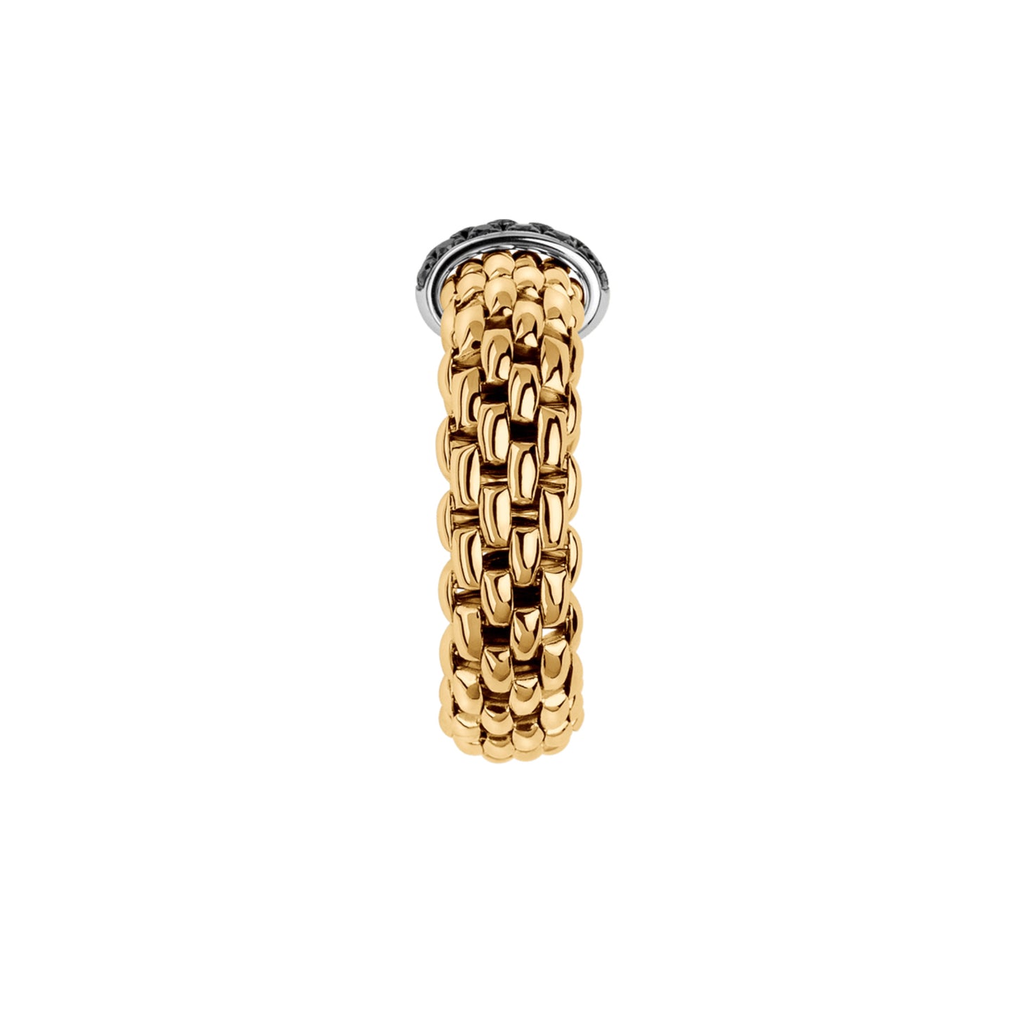 Vendôme Flex'it Ring mit schwarzen Diamanten, Bicolor-Gold • Diamant von FOPE (55902AX_BN_G_X1X_00S) Vendôme Flex'it Ring mit schwarzen Diamanten, Bicolor-Gold • Diamant von FOPE (55902AX_BN_G_X1X_00S)