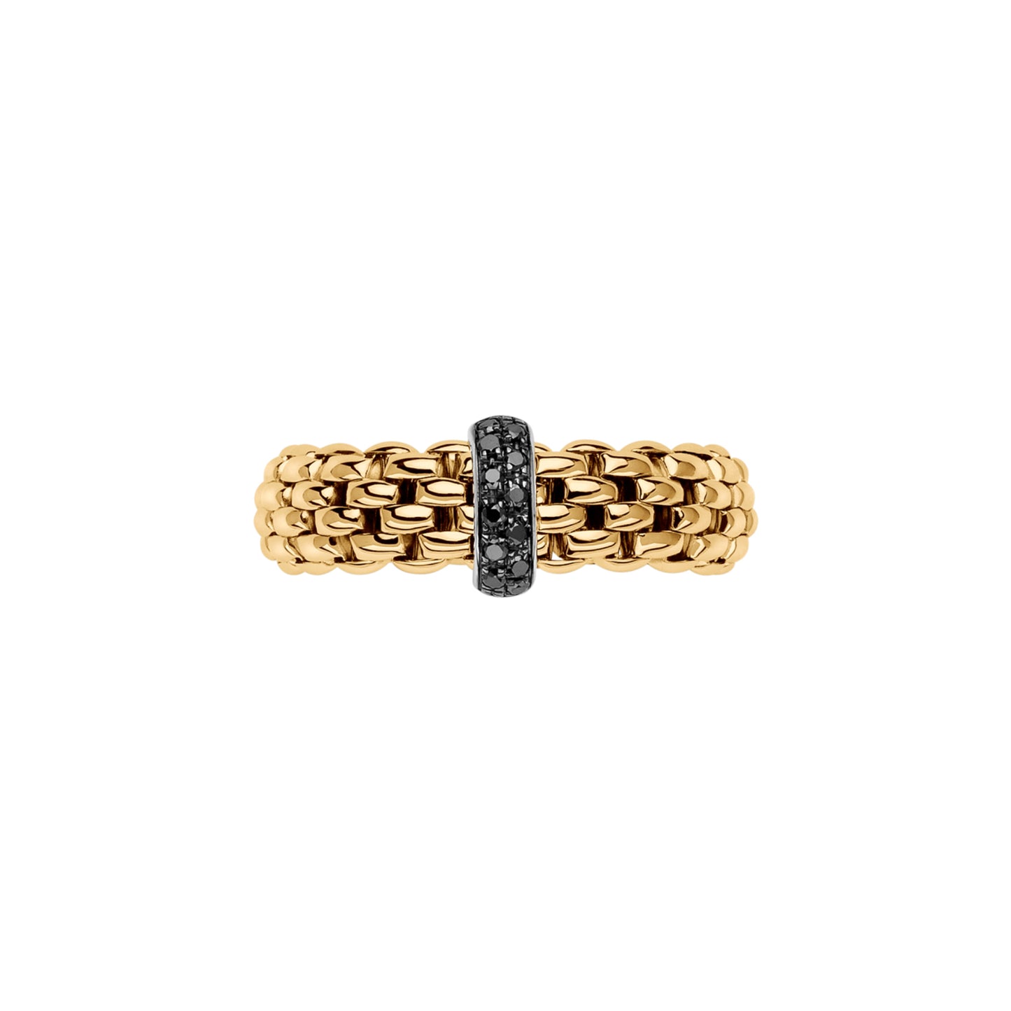 Vendôme Flex'it Ring mit schwarzen Diamanten, Bicolor-Gold • Diamant von FOPE (55902AX_BN_G_X1X_00S) Vendôme Flex'it Ring mit schwarzen Diamanten, Bicolor-Gold • Diamant von FOPE (55902AX_BN_G_X1X_00S)