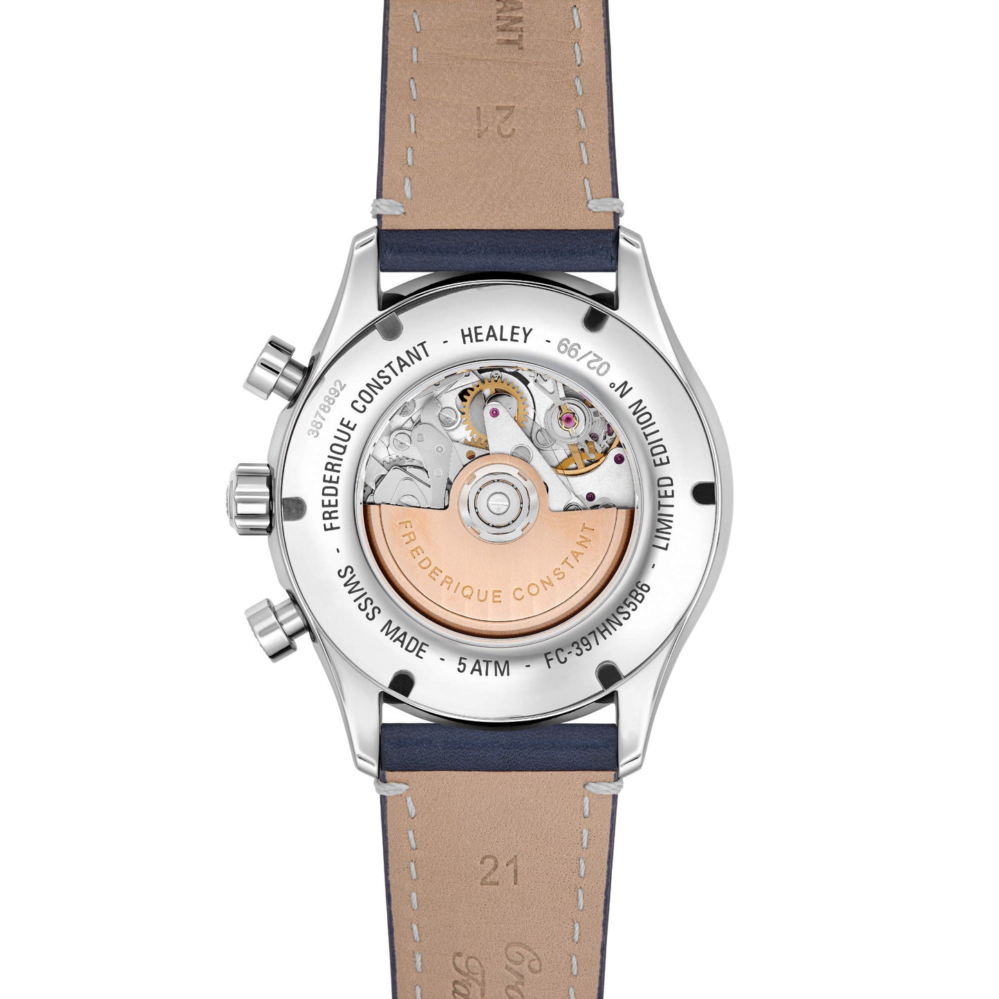 Vintage Rally Healey Chrono, Edelstahl von Frédérique Constant (FC-397HNS5B6)