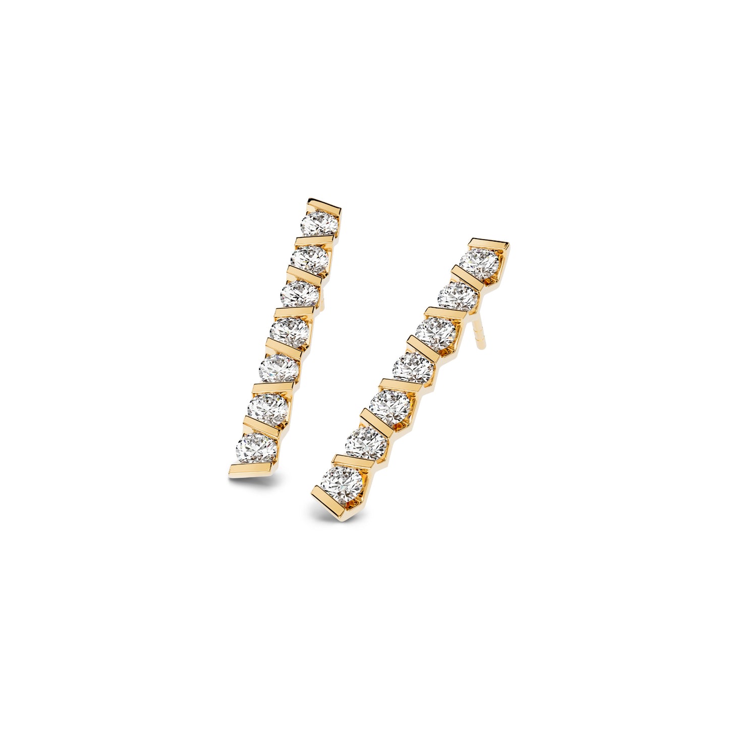 Vivida Ohrstecker von Niessing (N404947-2.8mm-0.08ct-cy)