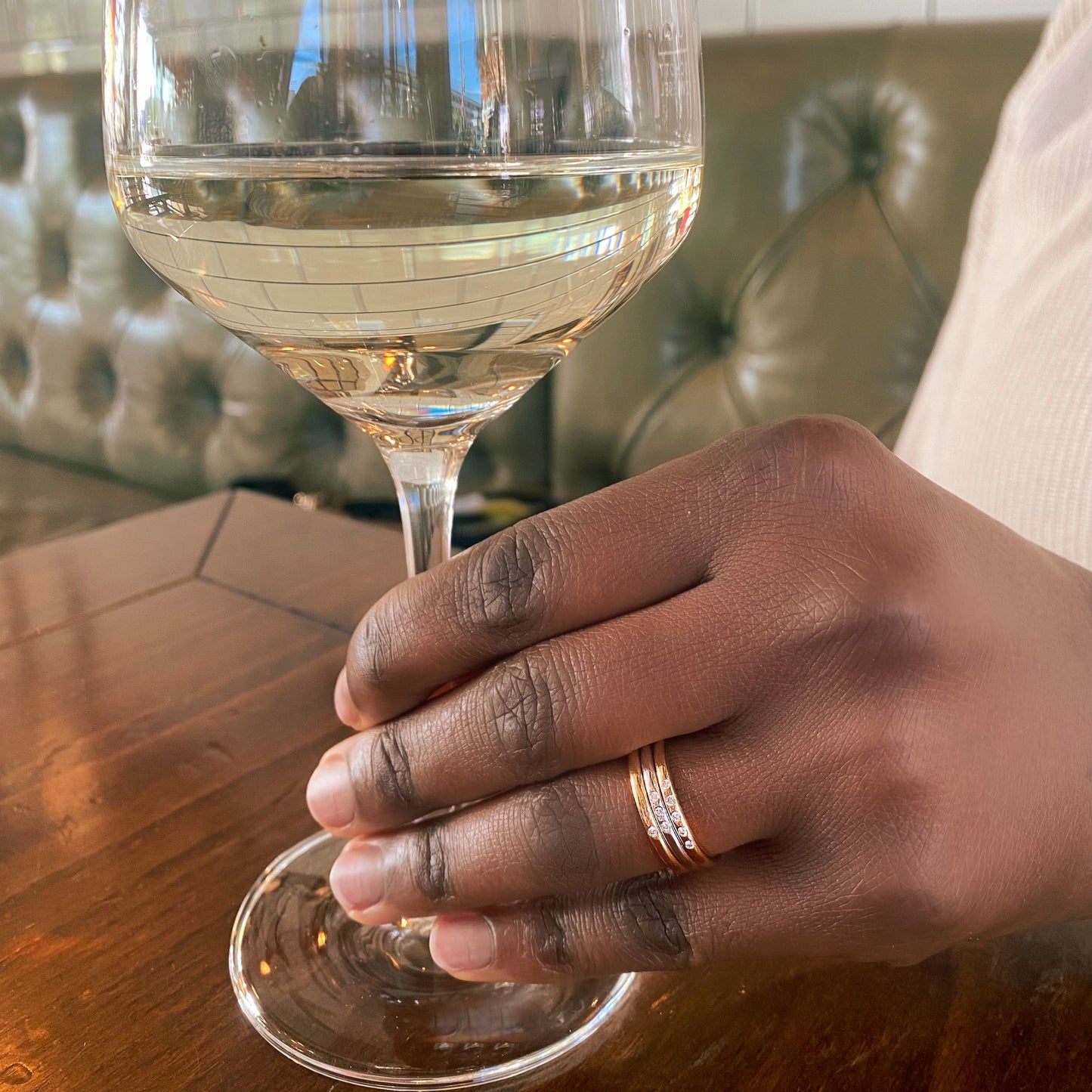 Kim Ring in Gelbgold von The Good Bling Berlin