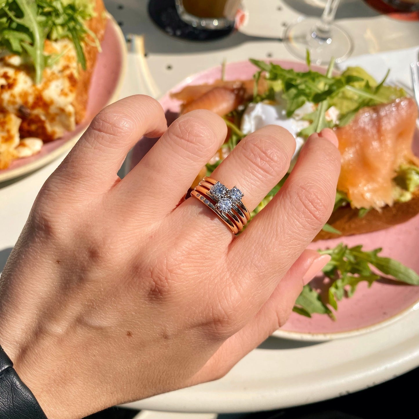Bella Ring in Gelbgold von The Good Bling Berlin