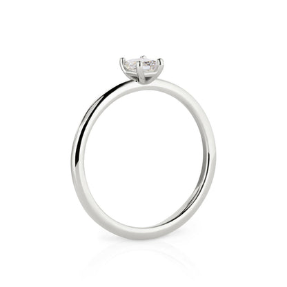 Ring Khloé, Weißgold mit Diamant 0.3 ct. von The Good Bling online kaufen (Ref. TGB-Khloe-Ring-WG-03)
