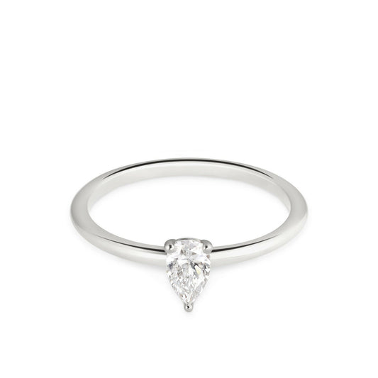 Ring Zoe, 18 Karat Weißgold mit Diamant 0.30 ct von The Good Bling online kaufen (Ref. TGB-Zoe-Ring-WG-03)
