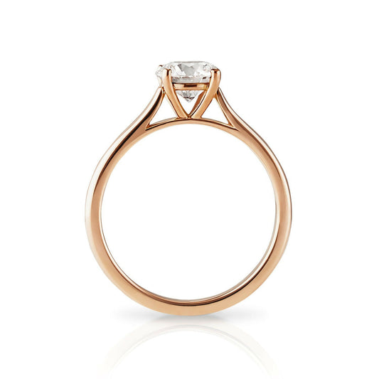 Ring Gigi, Solitärring aus Roségold mit Diamant von The Good Bling online kaufen (Ref. TGB-Gigi-Ring-RG)