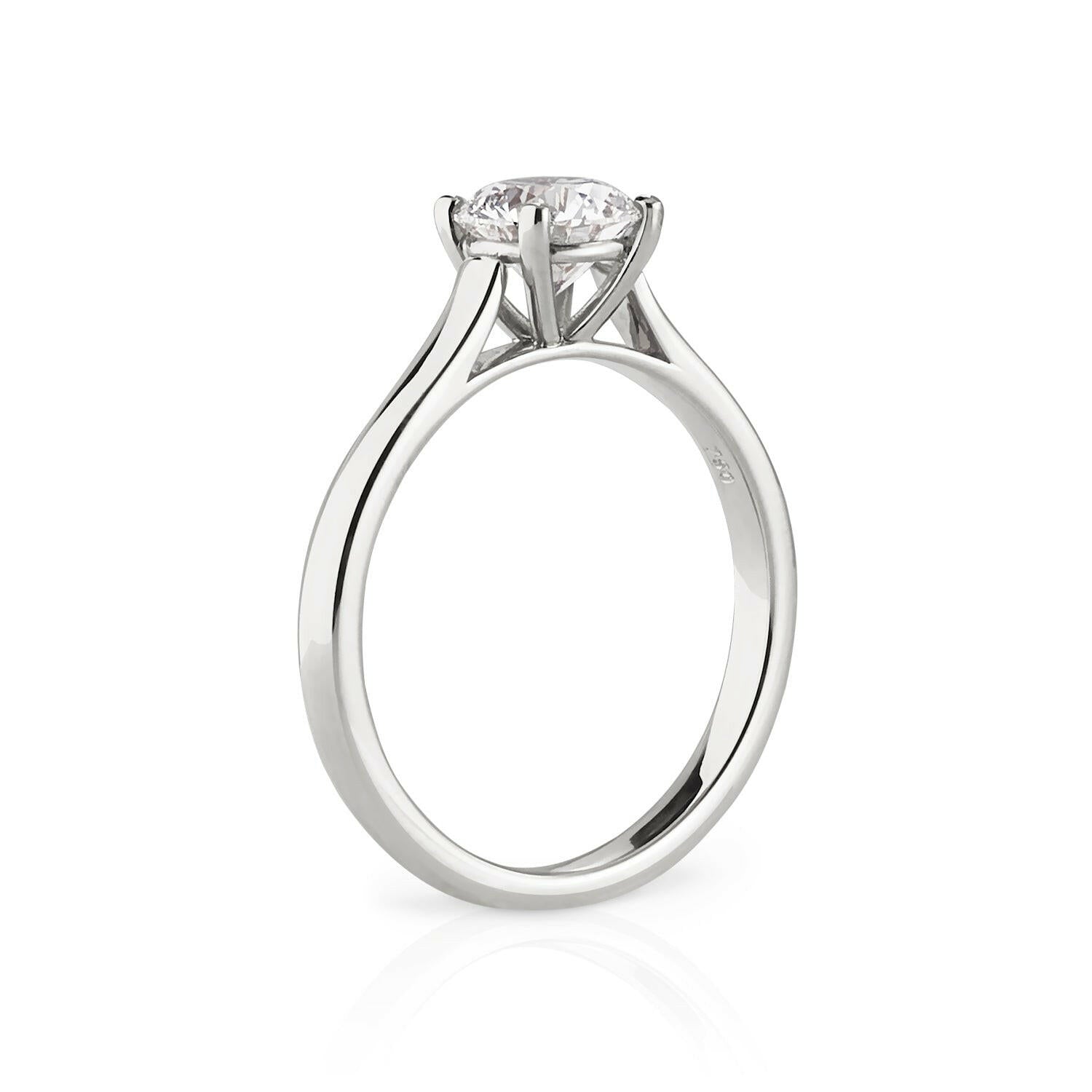 Ring Gigi, Solitärring aus Weißgold mit Diamant von The Good Bling online kaufen (Ref. TGB-Gigi-Ring-WG)
