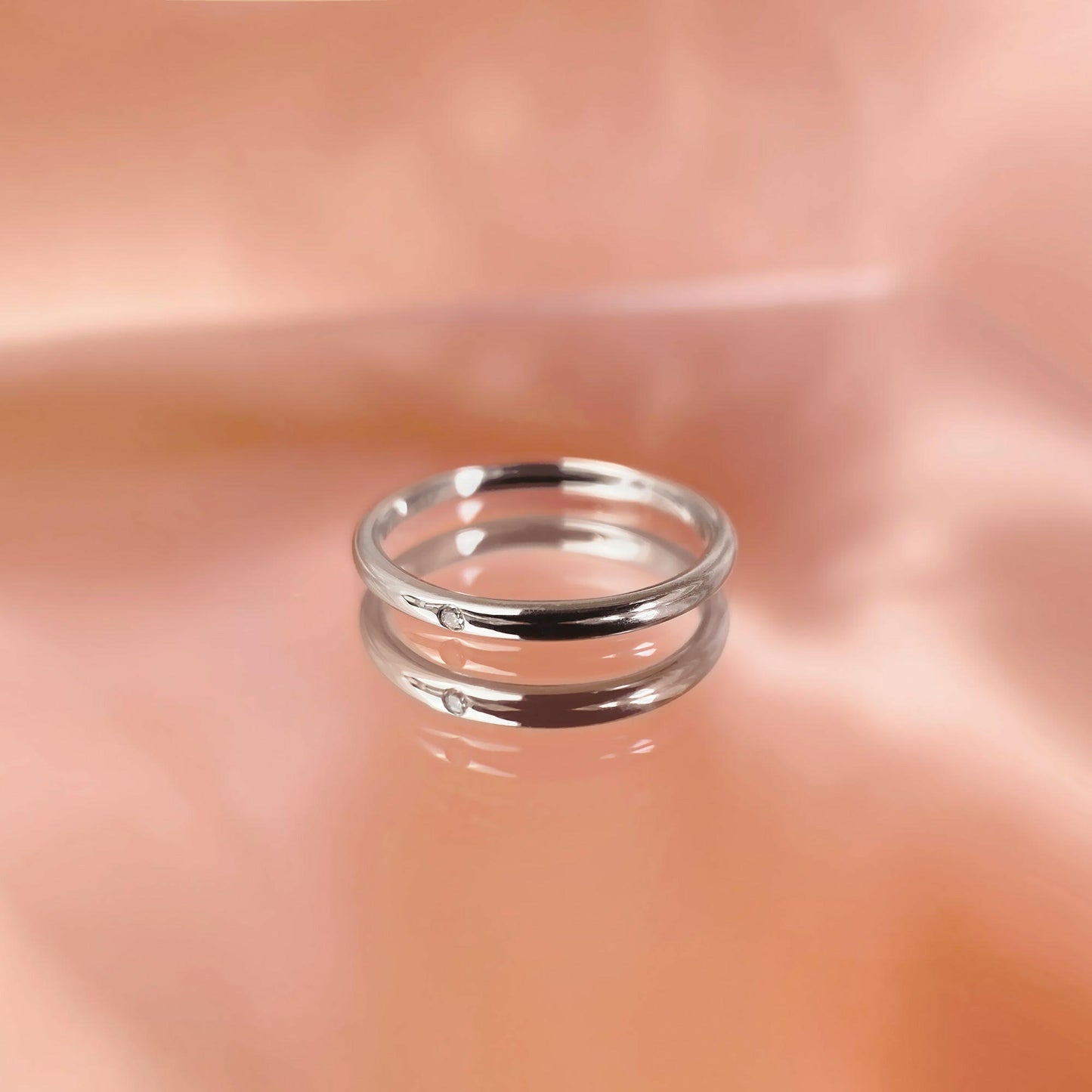 Ring Kim, Weißgold mit Diamanten von The Good Bling online kaufen (Ref. TGB-Kim-Ring)