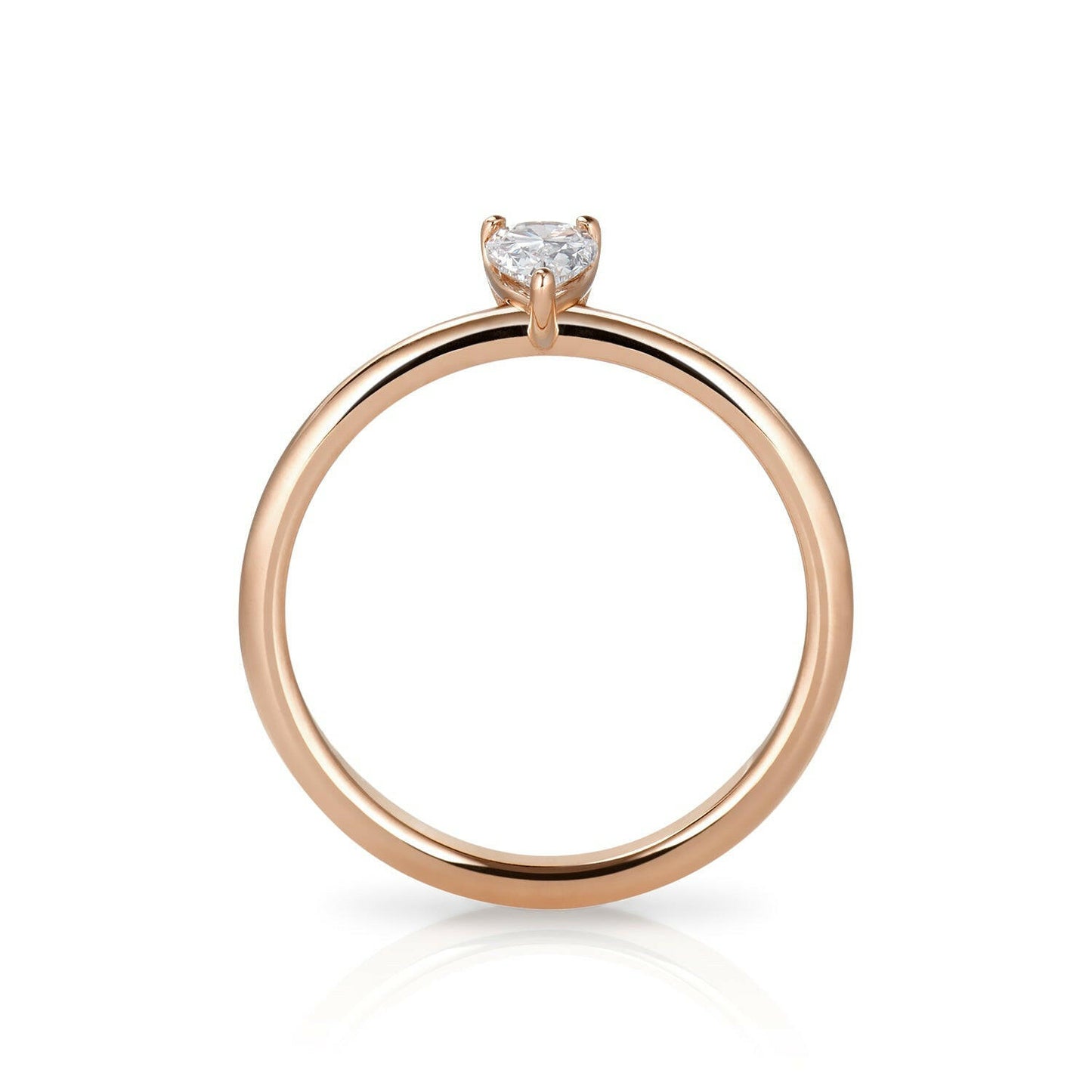 Ring Zoe, 18 Karat Roségold mit Diamant 0.30 ct von The Good Bling online kaufen (Ref. TGB-Zoe-Ring-RG-03)