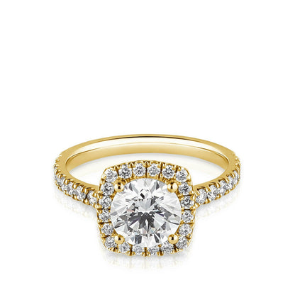 Ring Ruby, Gelbgold mit Diamant 1.5 ct. von The Good Bling online kaufen (Ref. TGB-Ruby-Ring-GG-15)
