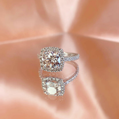 Ring Ruby, Weißgold mit Diamant 1.5 ct. von The Good Bling online kaufen (Ref. TGB-Ruby-Ring-WG-15)