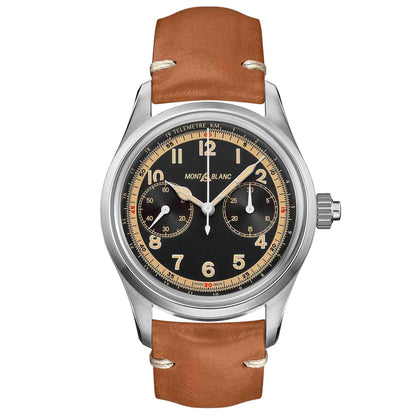 1858 Monopusher Chronograph, Edelstahl • Rubin von Montblanc (125581)