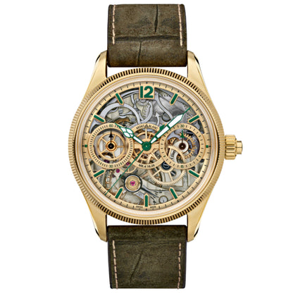 1858 The Unveiled Secret Minerva Monopusher Chronograph Limited Edition - 18 Exemplare, Titan • Saphir von Montblanc (129622)