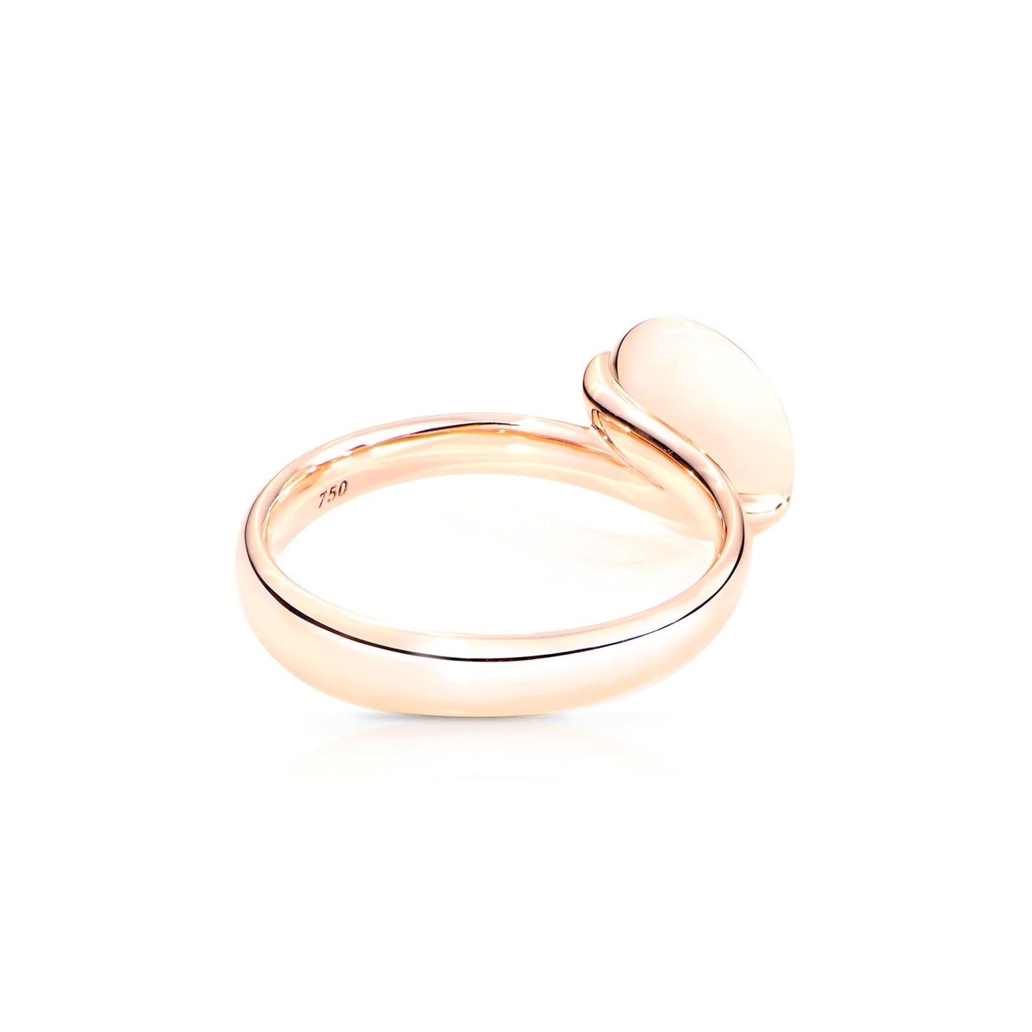BOUTON Ring small Amethyst, Roségold • Amethyst von Tamara Comolli (R-BOU-s-Am-rg)