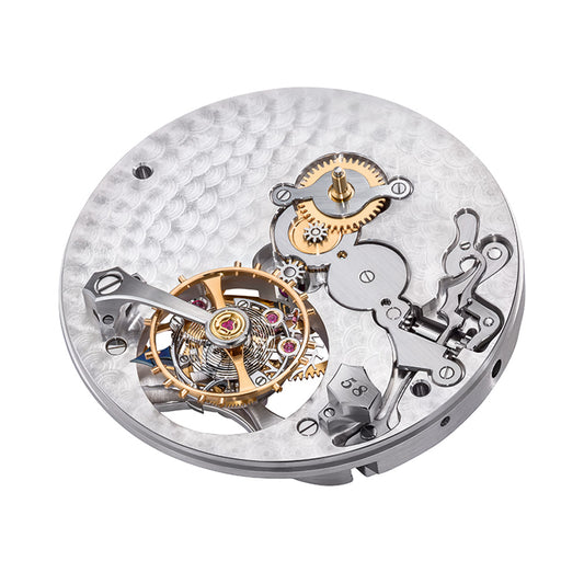 Star Legacy Suspended Exo Tourbillon Limited Edition 58, Tricolor-Gold • Perlmutt • Rubin von Montblanc (116829)