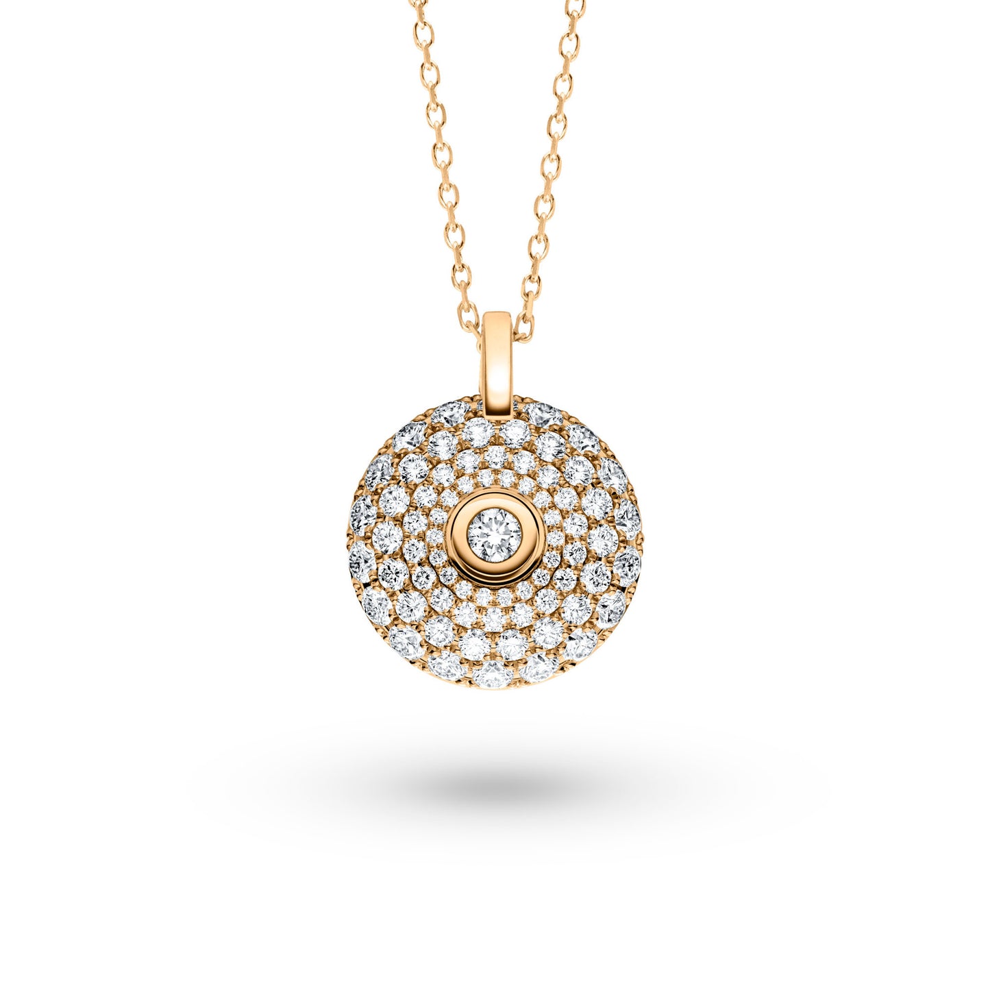 360 – Three Sixty Collier, Gelbgold • Diamant von Schaffrath (114_MD003_150_GW)