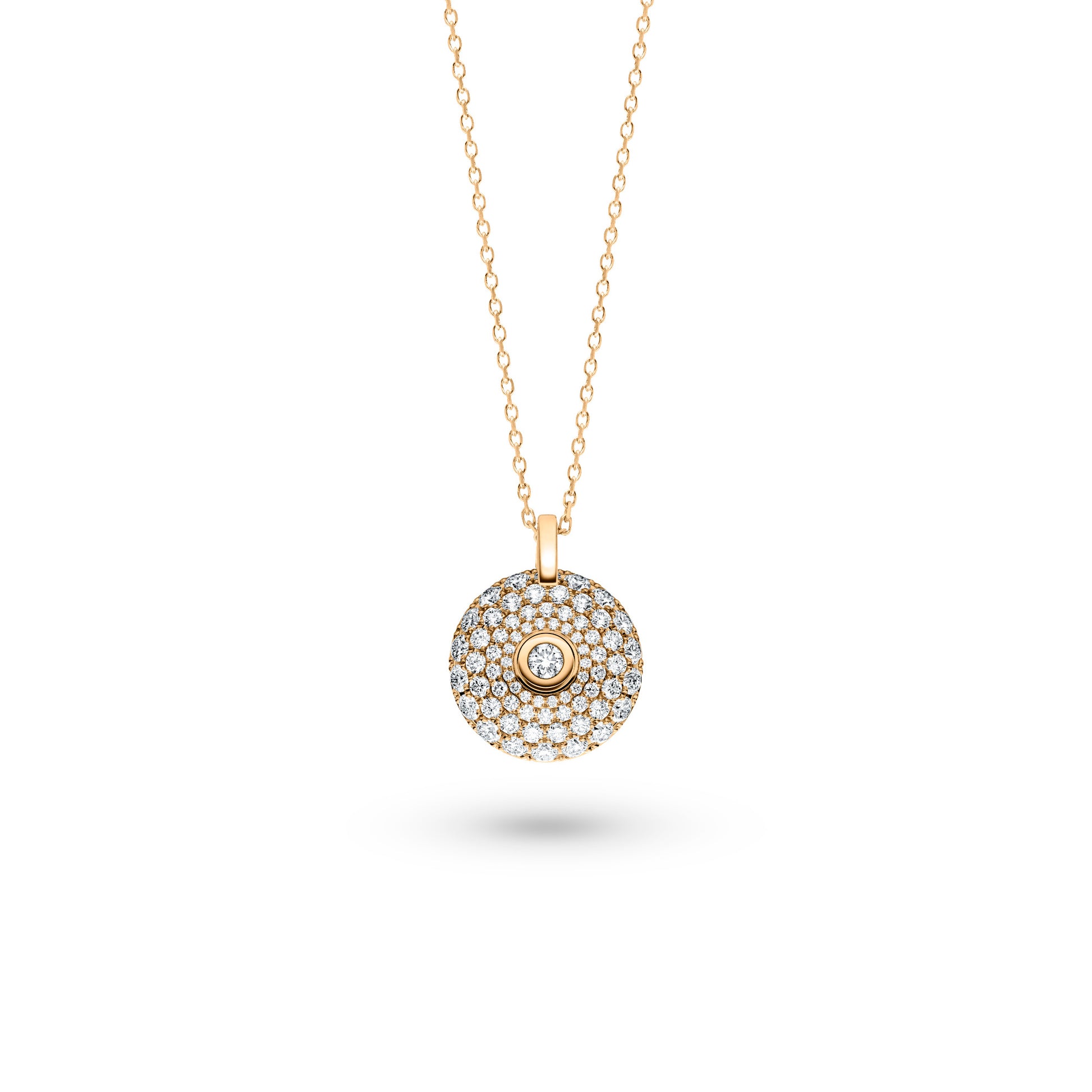 360 – Three Sixty Collier, Gelbgold • Diamant von Schaffrath (114_MD003_150_GW)