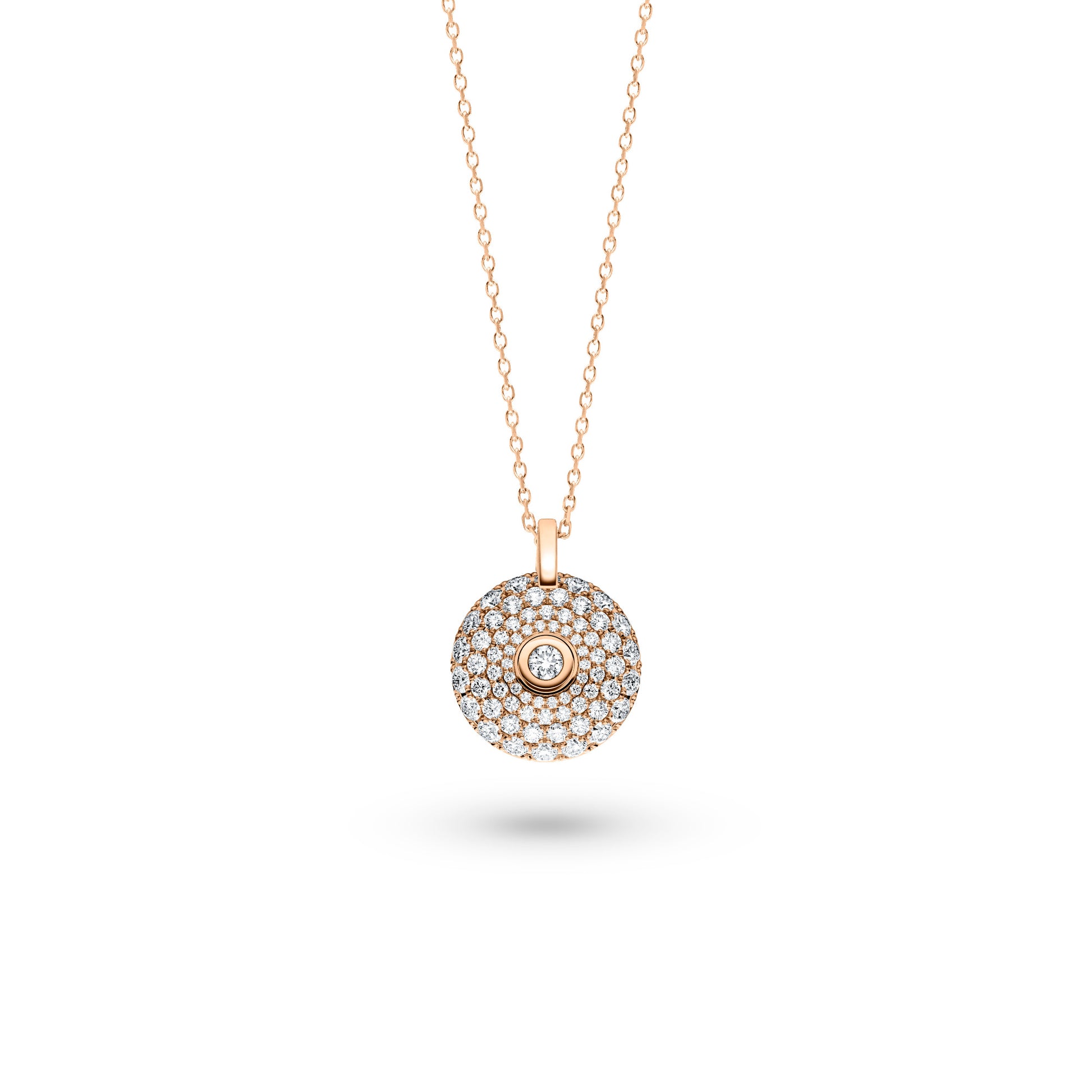 360 – Three Sixty Collier, Roségold • Diamant von Schaffrath (754_MD003_150_RW)