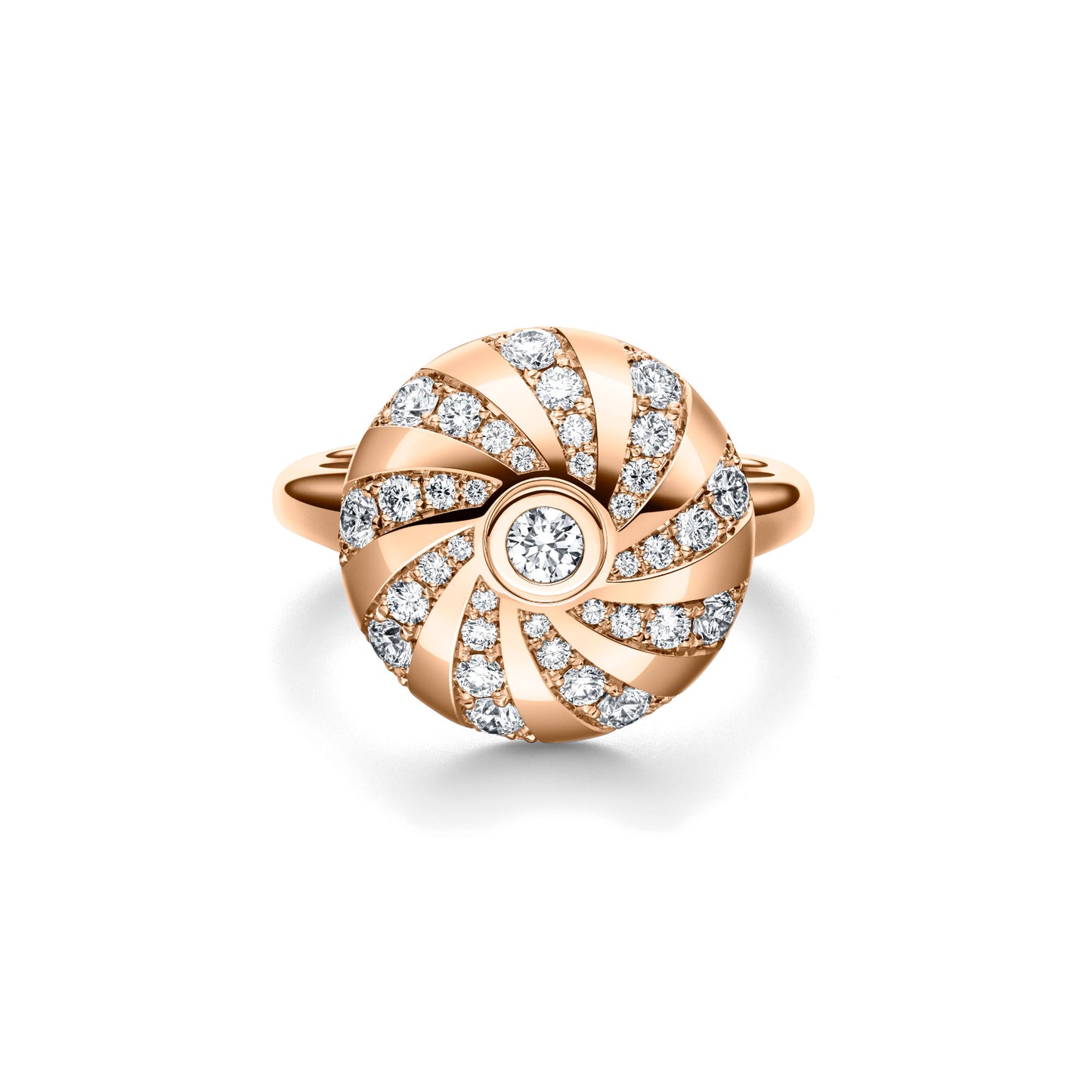 360 – Three Sixty Diamantring, Roségold • Diamant von Schaffrath (758_MD002_080_RW)