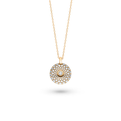 360 – Three Sixty Collier, Gelbgold • Diamant von Schaffrath (114_MD003_150_GW)