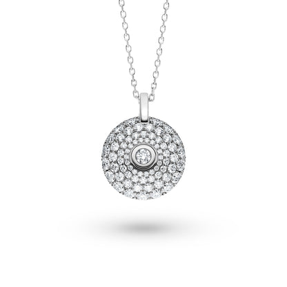 360 – Three Sixty Collier, Weißgold • Diamant von Schaffrath (214_MD003_150_WW)