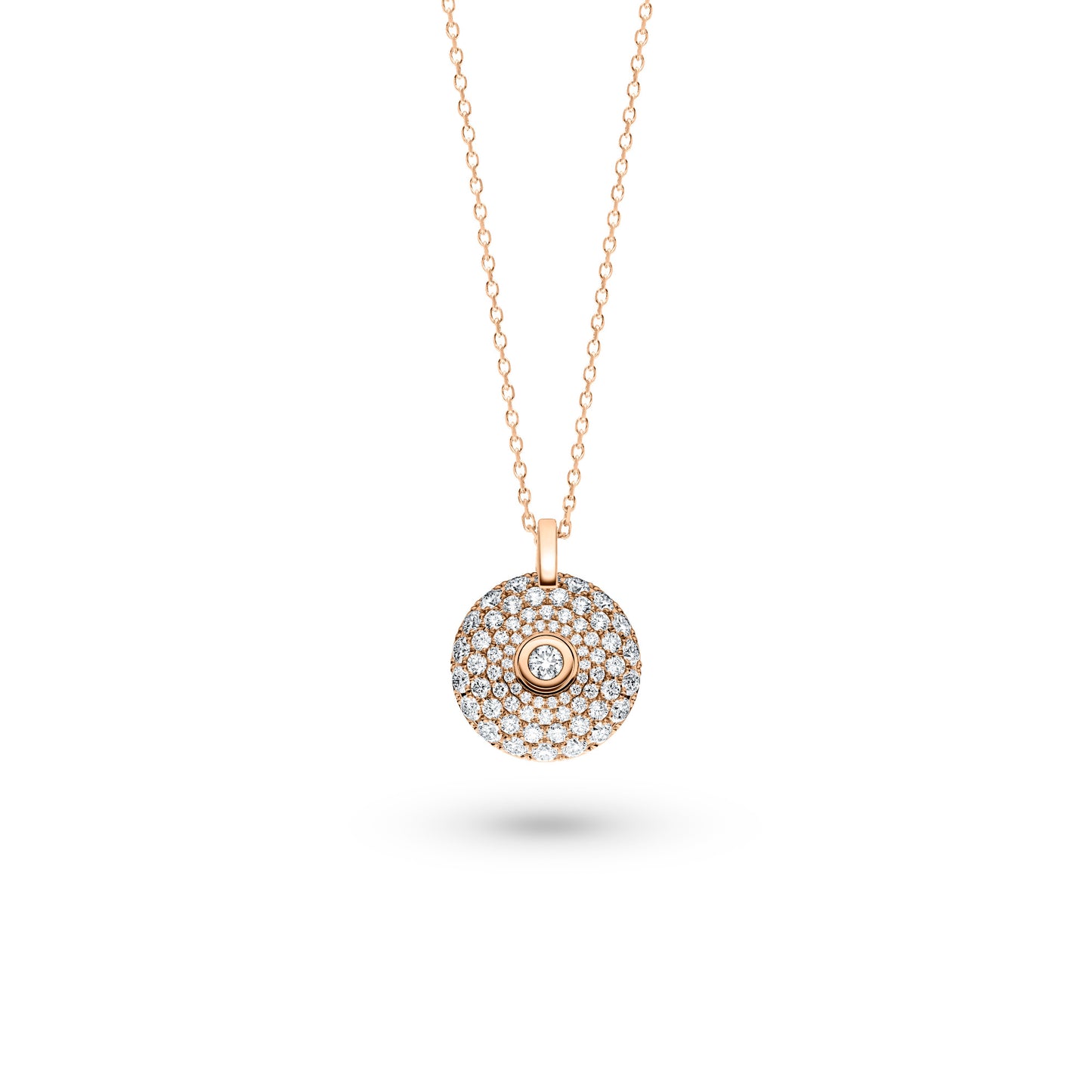 360 – Three Sixty Collier, Roségold • Diamant von Schaffrath (754_MD003_150_RW)