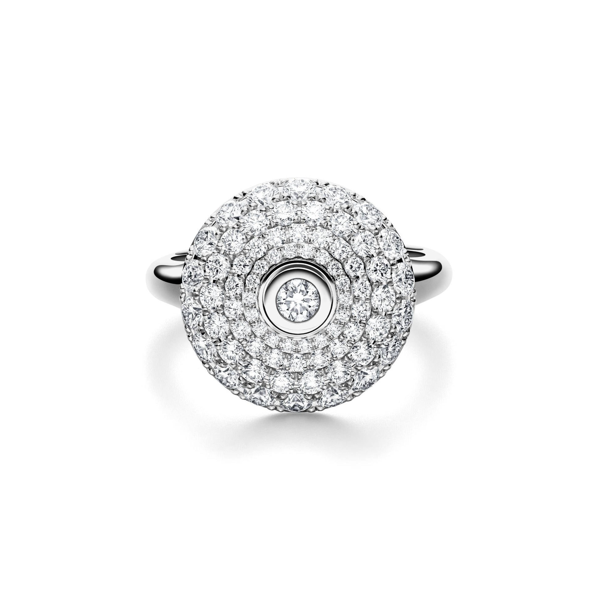 360 – Three Sixty Diamantring, Weißgold • Diamant von Schaffrath (218_MD001_150_WW)