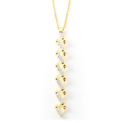 Brevetto Anhänger, Gelbgold • Diamant von Serafino Consoli (S CL 5M2 YG WD)