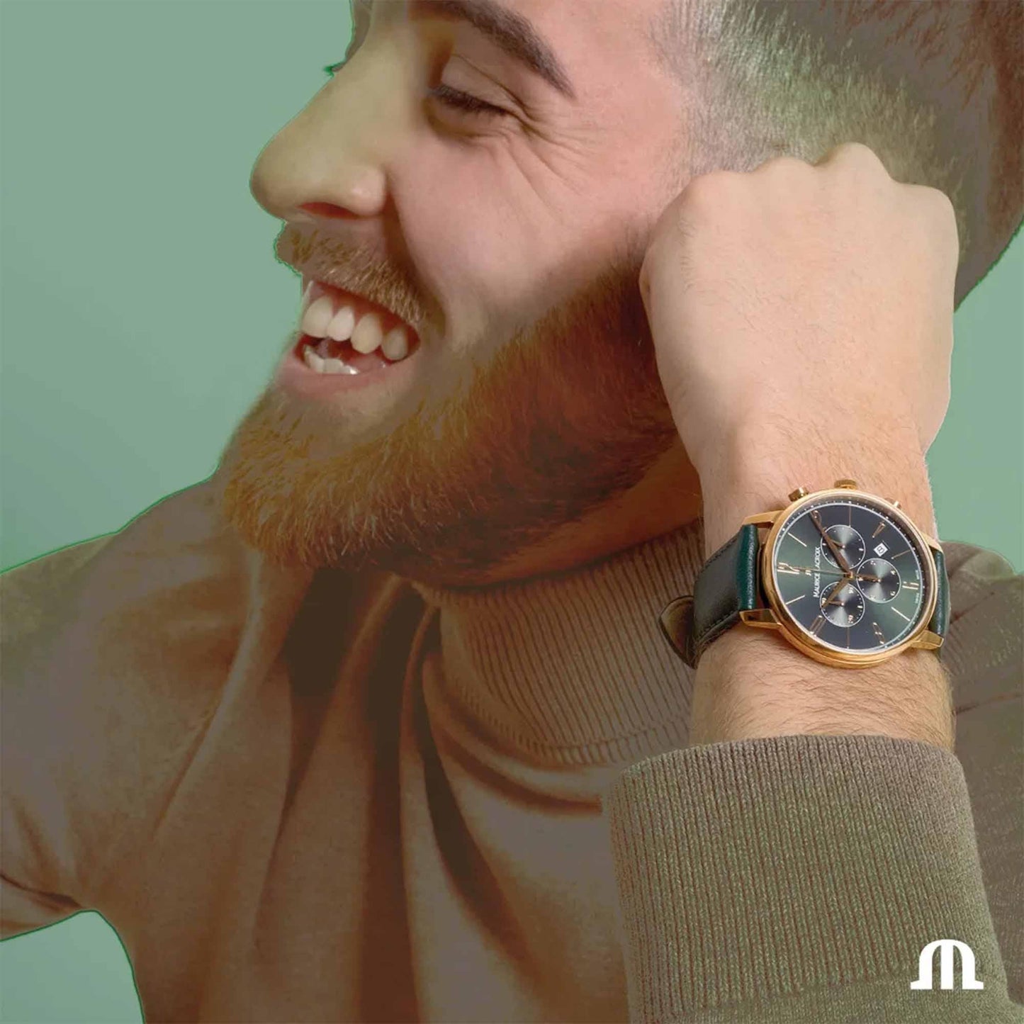 Eliros Chronograph, Edelstahl • Quarz von Maurice Lacroix (EL1098-PVP01-620-5)