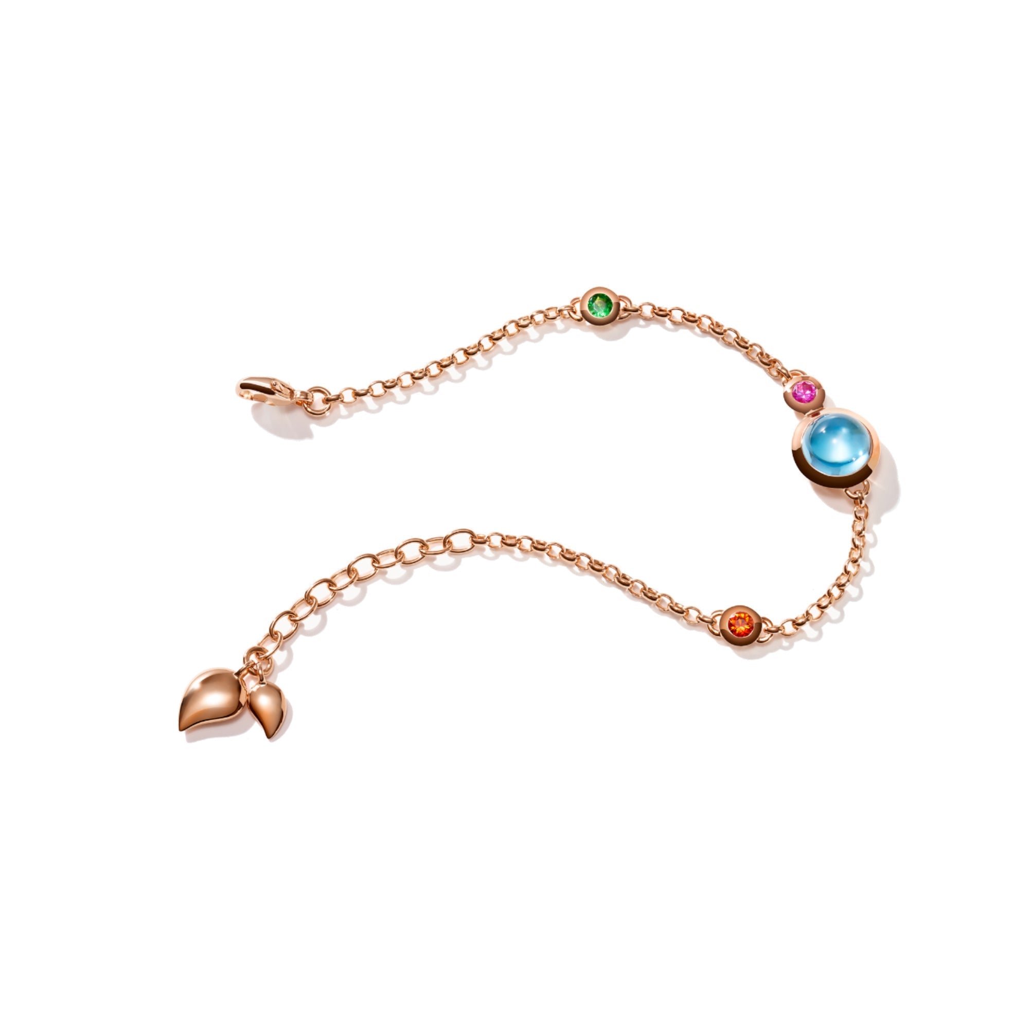 BOUTON Mini Chain Armband 'Candy' Small/Medium - B-BOU-c-Can-sm-rg