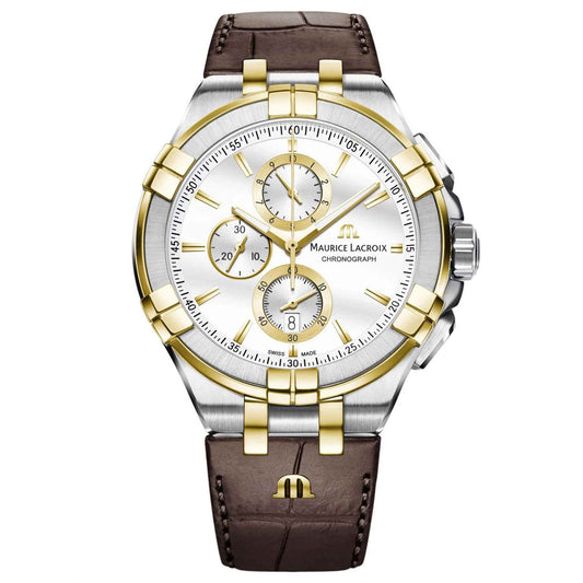 Aikon Chronograph, Gelbgold von Maurice Lacroix (AI1018-PVY11-132-1)