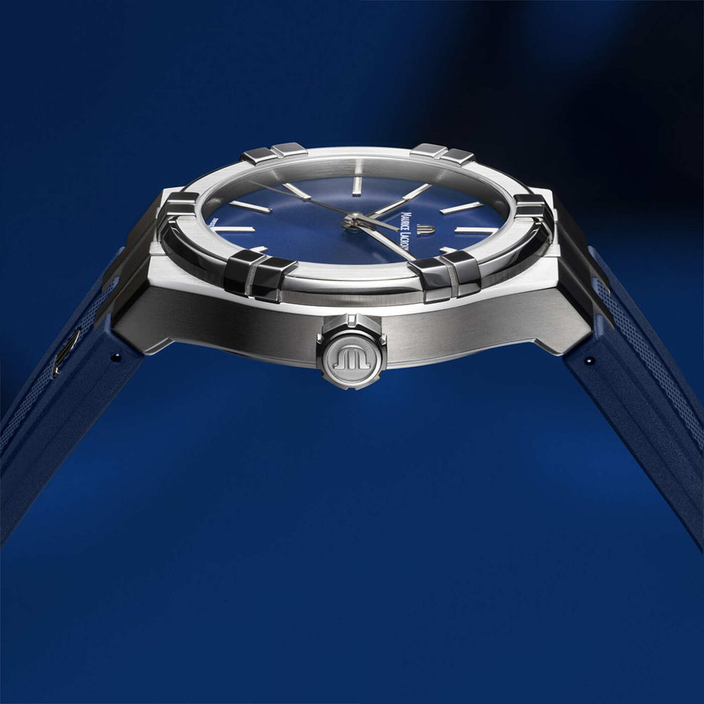 Aikon Quartz Date 35mm, Edelstahl von Maurice Lacroix (AI1106-SS000-430-4)