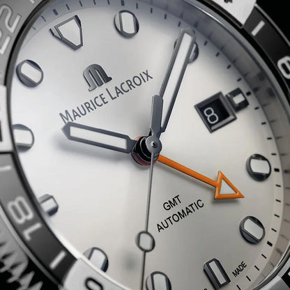 Aikon Venturer GMT, Edelstahl von Maurice Lacroix (AI6158-SS00F-130-A)