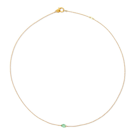 Amazzonia Halskette, Gelbgold von Nanis (CN3-603)