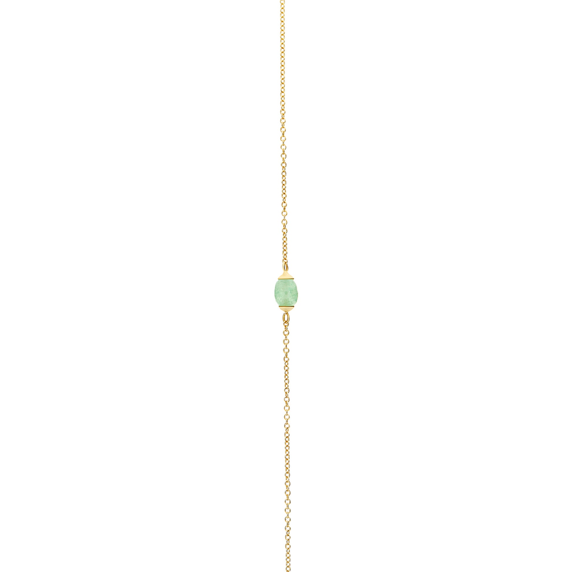Amazzonia Halskette, Gelbgold von Nanis (CN3-603)