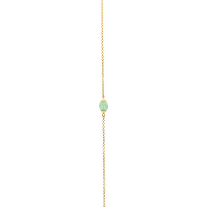 Amazzonia Halskette, Gelbgold von Nanis (CN3-603)