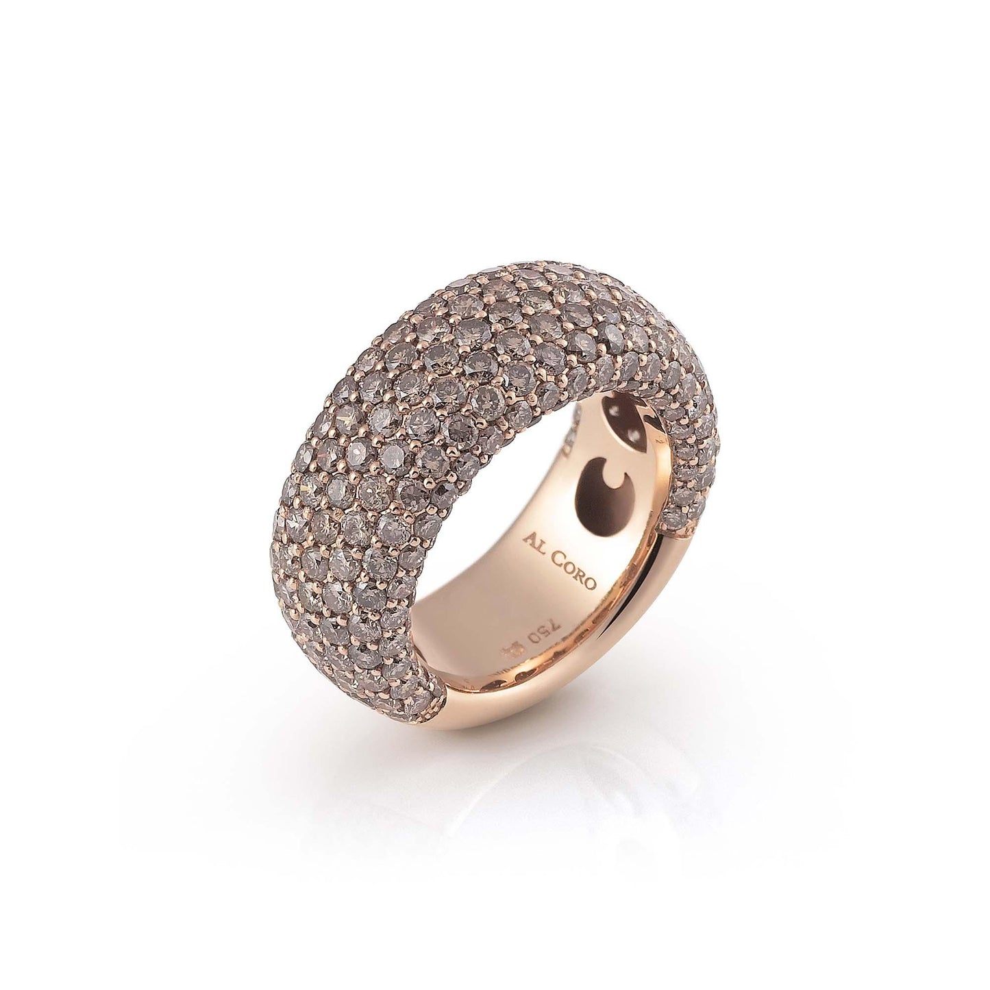 Amori Ring, Rotgold • Diamant • Saphir von Al Coro (R6967BD)